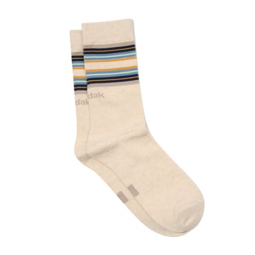 Multi-stripe Crew Socks