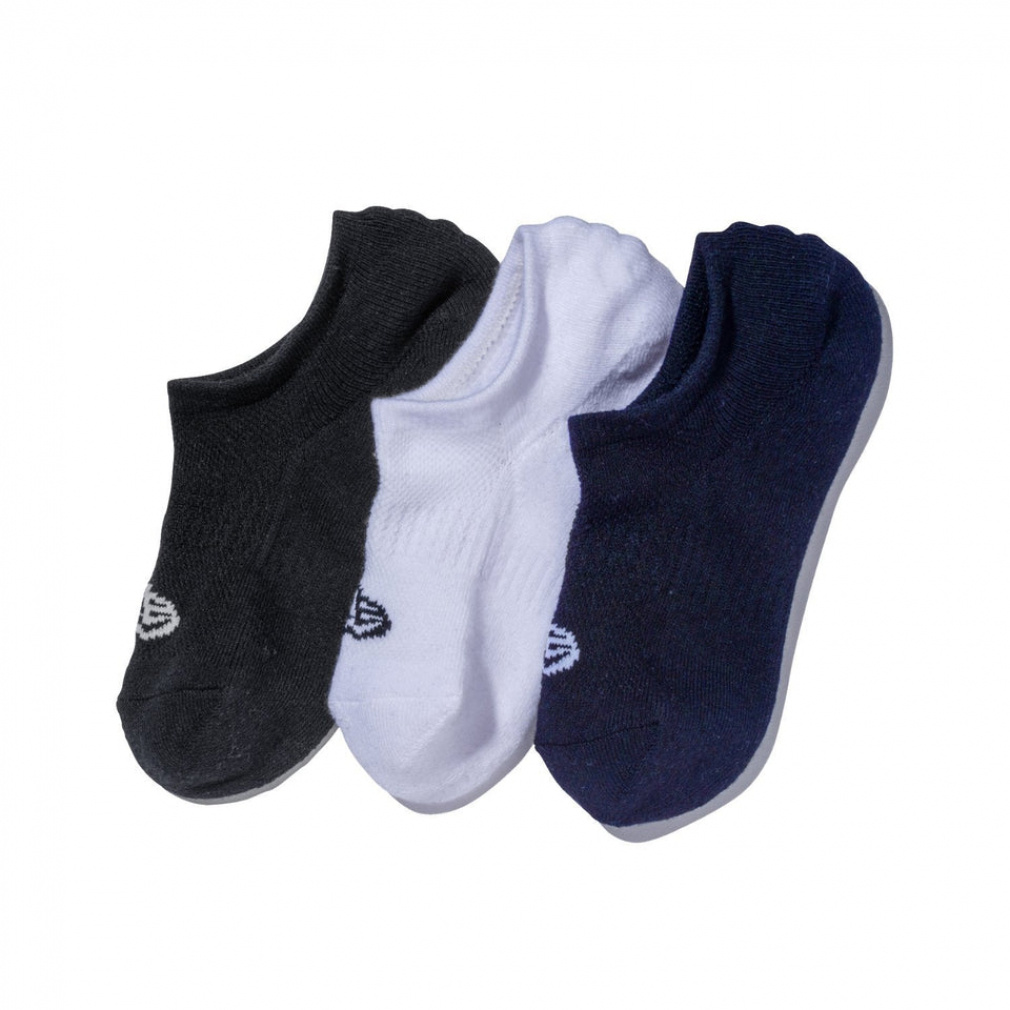 ニューエラ ソックス 靴下 SOCKS VERY SHORT 3PAIRS MULTI 25J