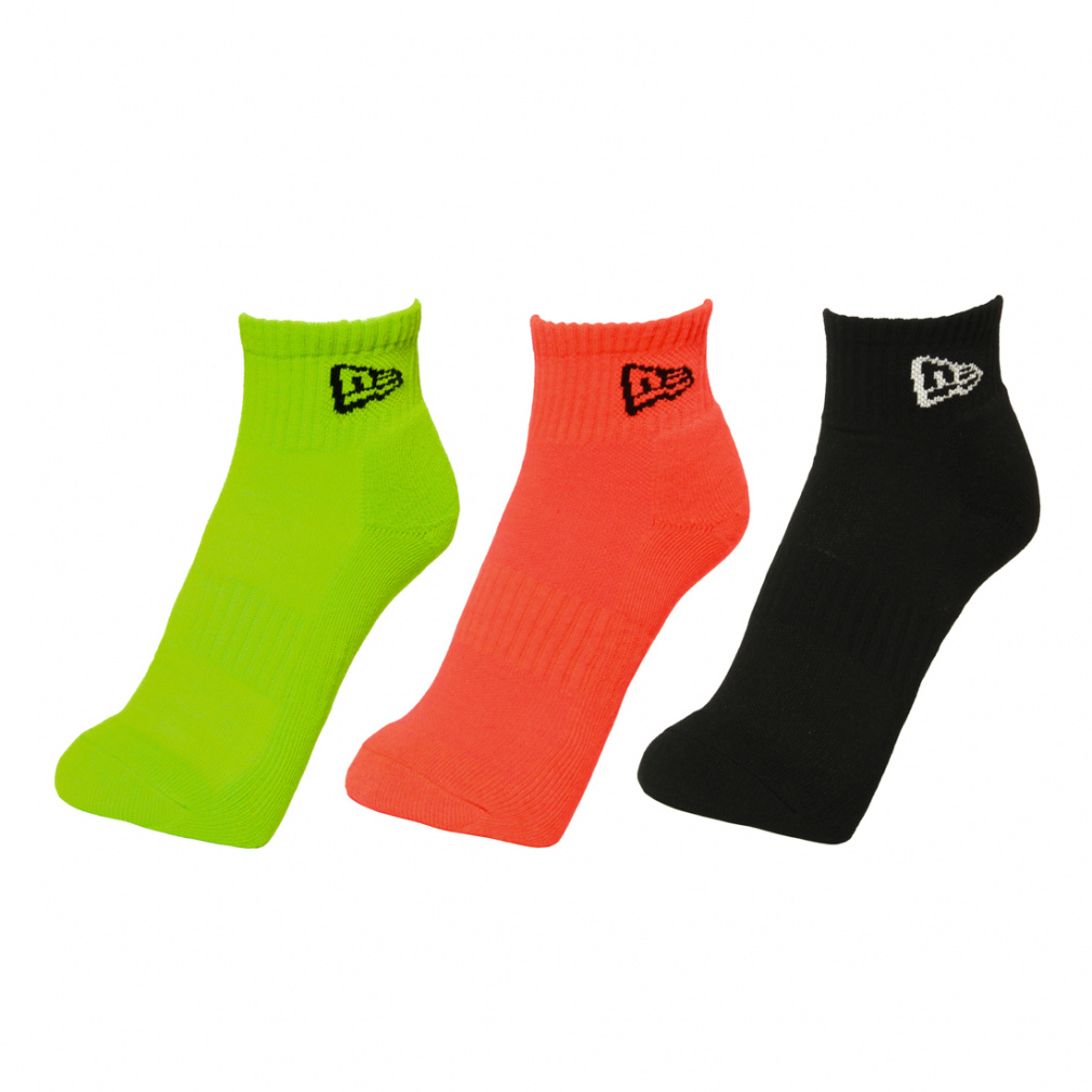 ニューエラ ソックス 靴下 SOCKS ANKLE 3PAIRS FLASH 14518190 FLH NEW