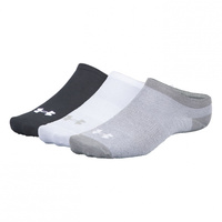 UA Women's 3P No Show Socks