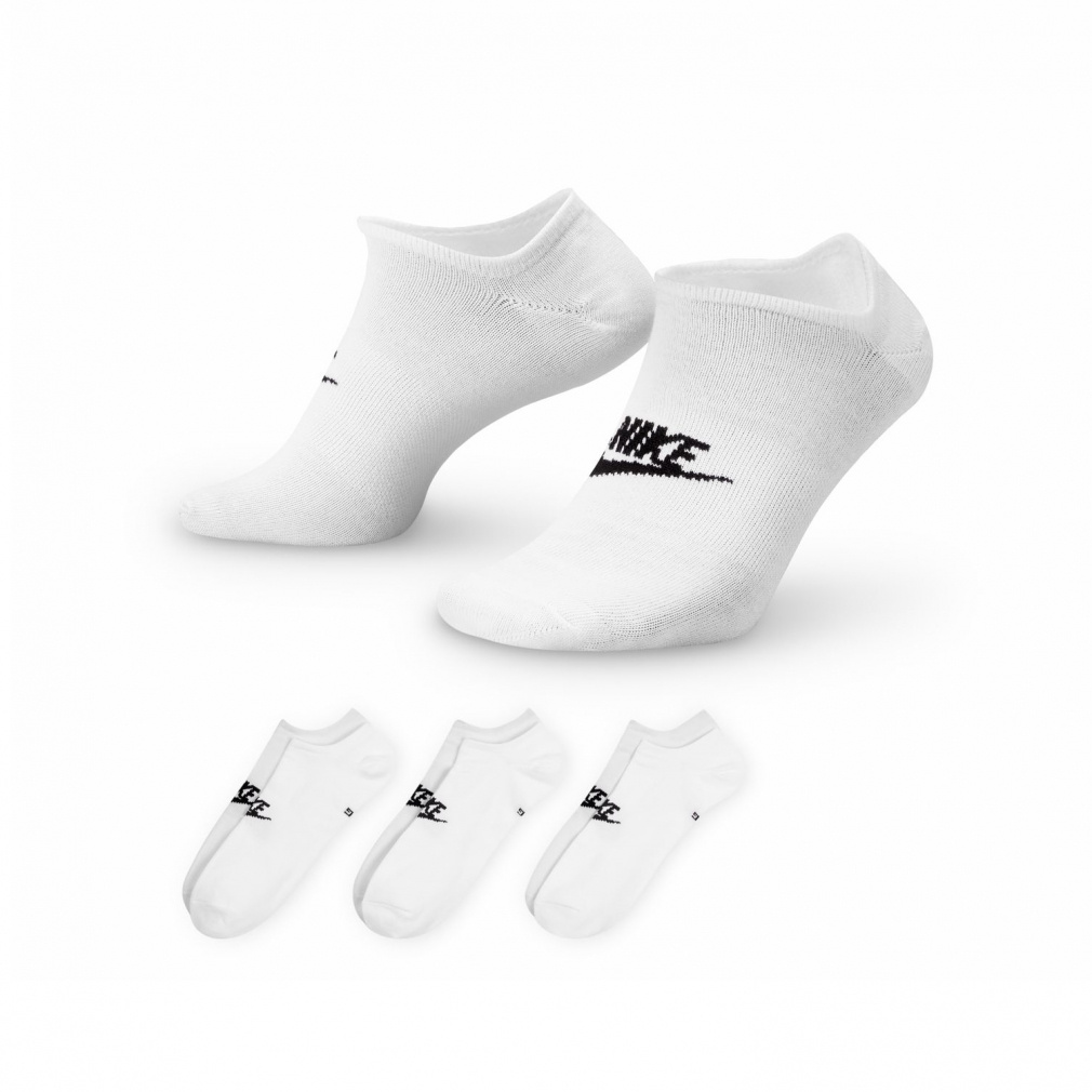 NSW エブリデイ エッセンシャル ノーショウ ソックス(ホワイト-25-27cm)