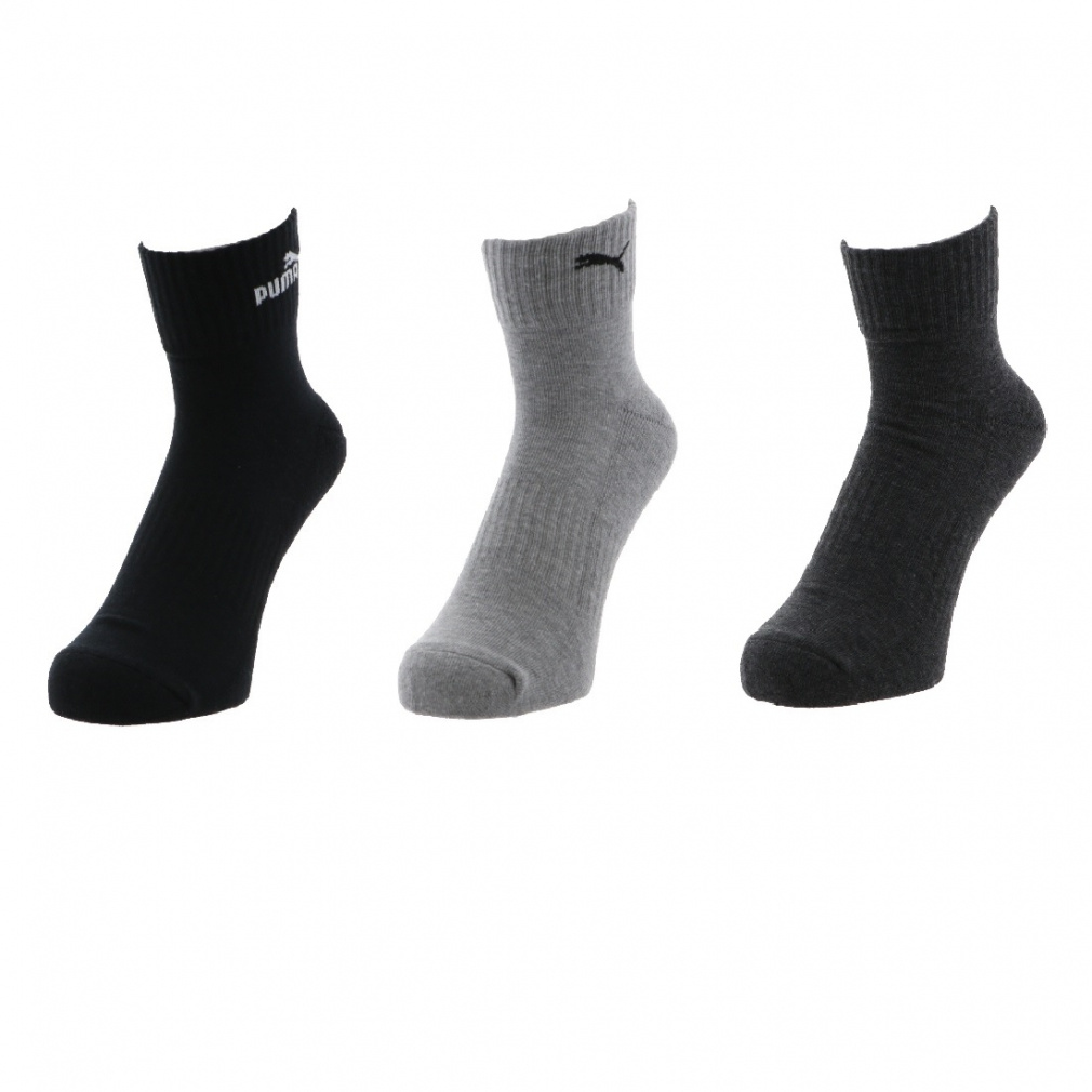 プーマ ソックス 靴下 3Pスポーツクオーターソックス 2823-059 03