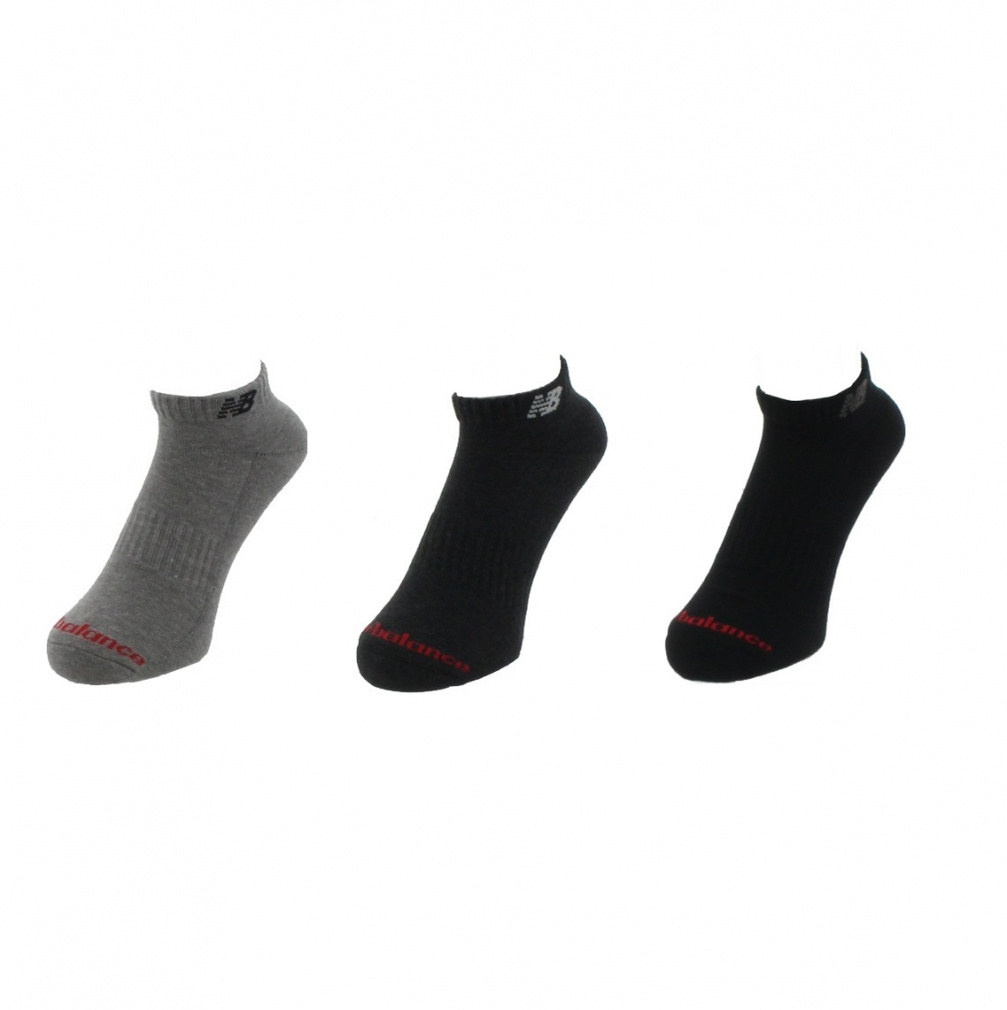 ニューバランス ソックス 靴下 ショートレングス3Pソックス LAS55636