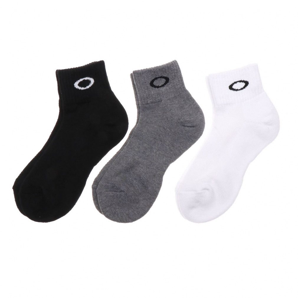 3P SOCKS(グレー-25-27cm)
