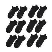 UAエッセンシャル ノーショー ソックス 6足セット