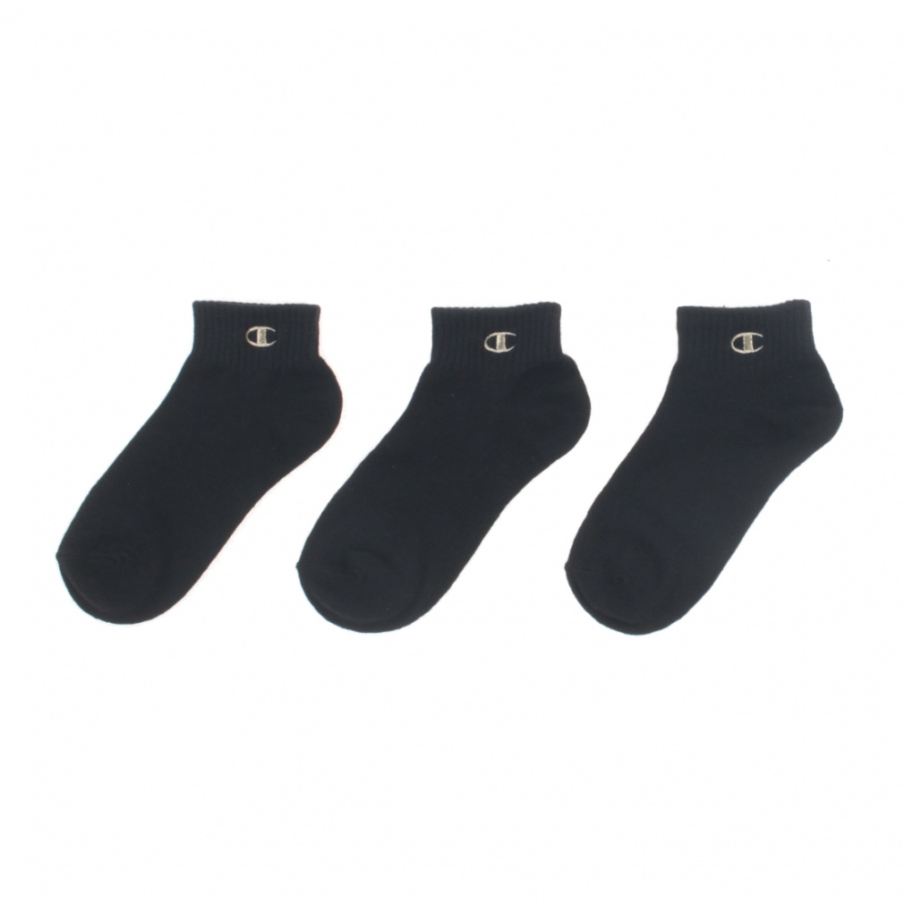 ショートレングスソックス 3P(ブラック-FREE)