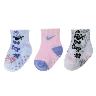 GIRLS 3PK GRIPPER ANKLE SOCK 3足組 靴下
