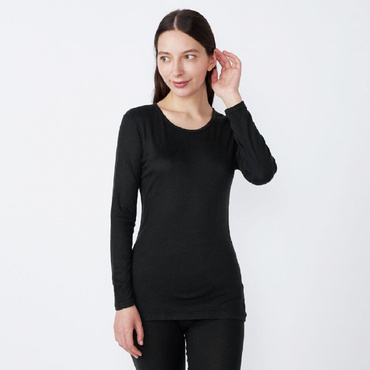 中厚ソフト for Daily クルーネック長袖シャツ