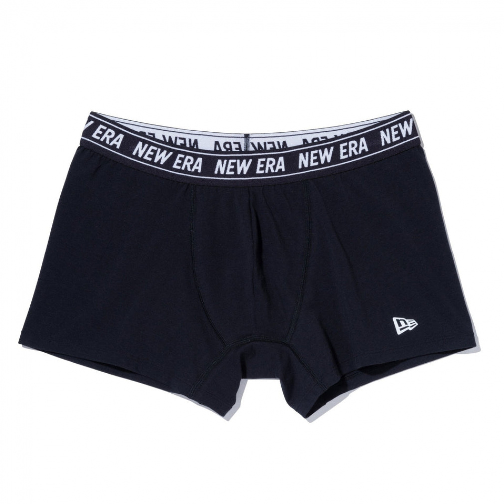 BOXER PANTS BLK NEWERA 25J(ブラック-S　メンズ)