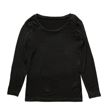 UVカットインナー クルーネック長袖Tシャツ