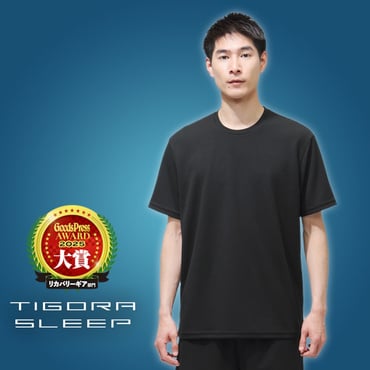 TIGORASLEEP メッシュクルーネック半袖Tシャツ 一般医療機器 リカバリーウェア