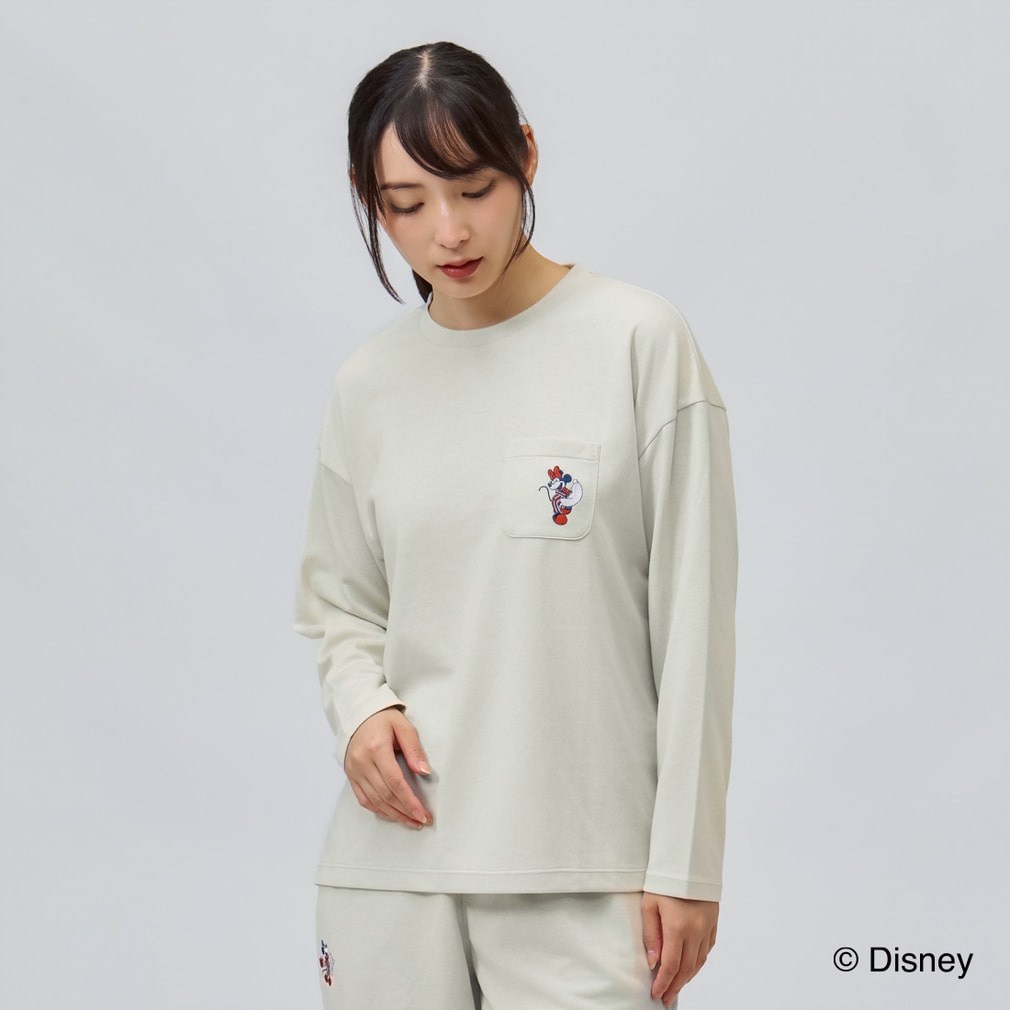 ディズニー リカバリーウェア 長袖Tシャツ レディース TIGORASLEEP