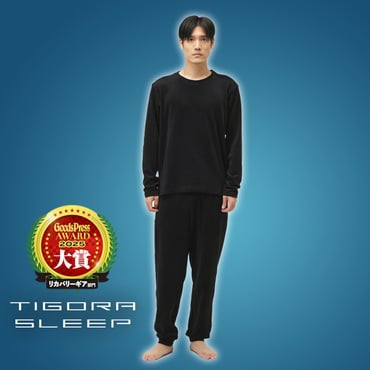 TIGORASLEEP リカバリーウェア 上下セット ブラック