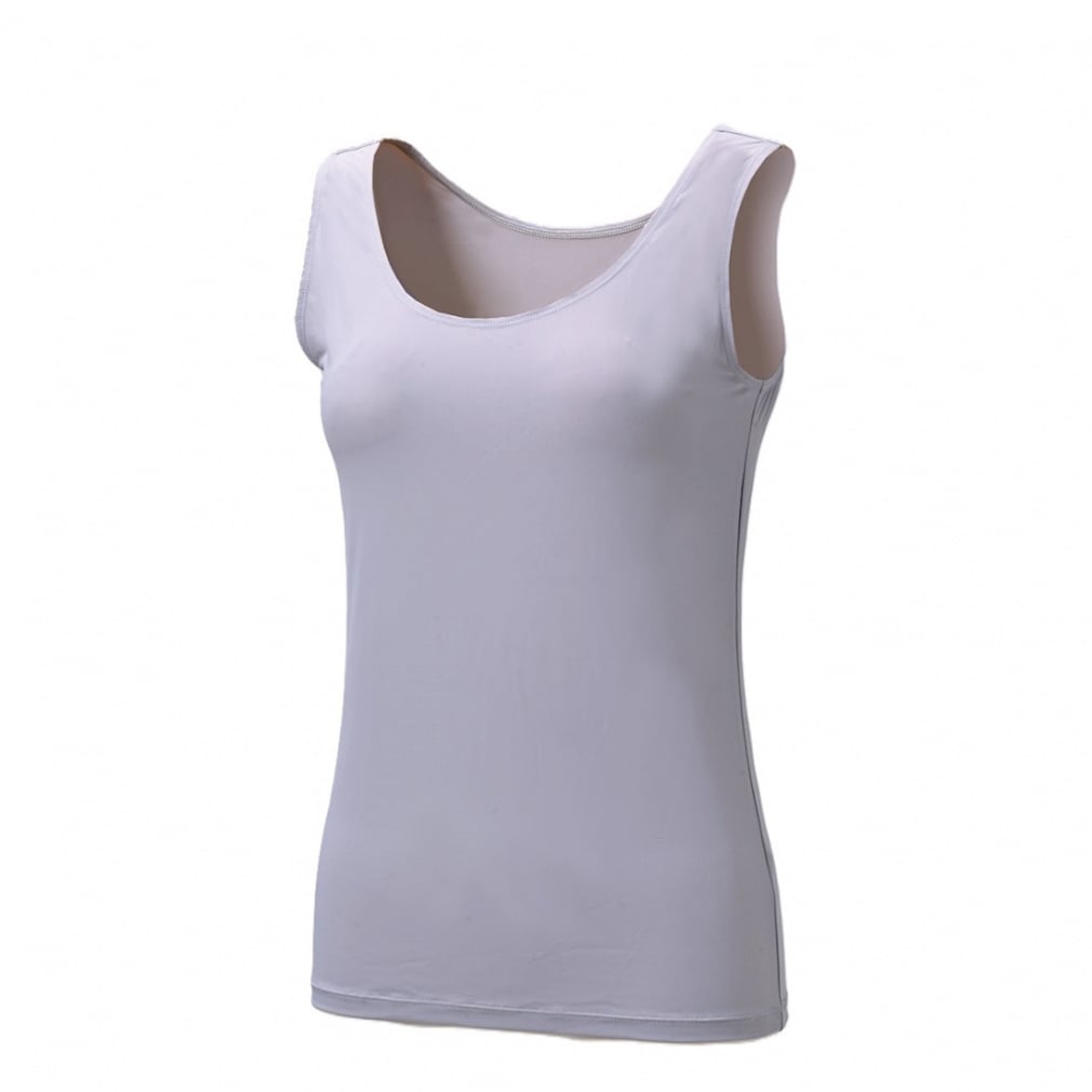 iCOOL アイクールインナー タンクトップ(グレイシュブルー-S)