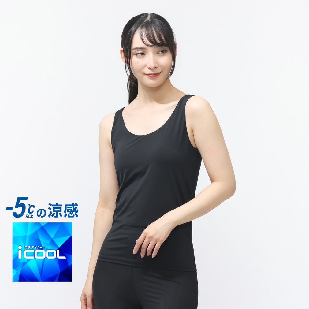 ティゴラ iCOOL アイクール 涼感ウェア レディース ノースリーブ