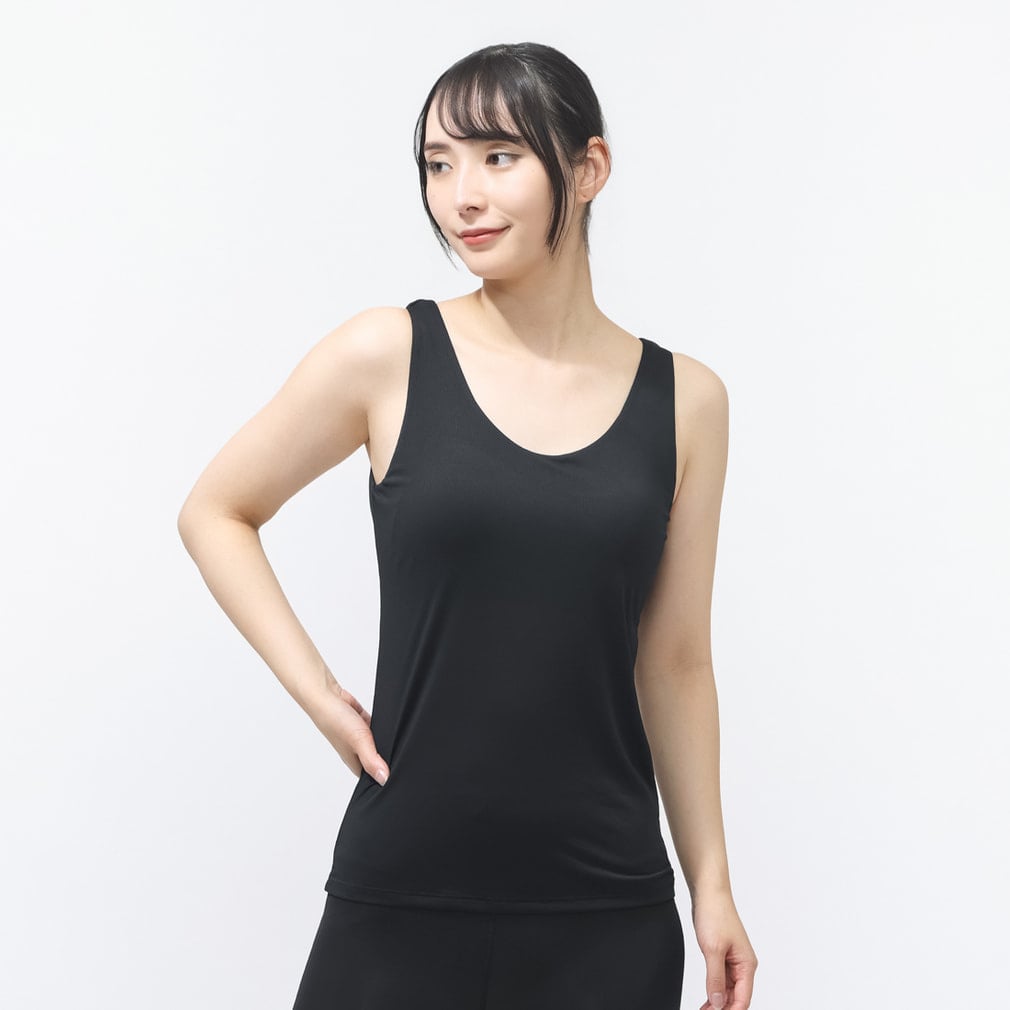 ティゴラ レディース ノースリーブインナーシャツ アイドライインナー