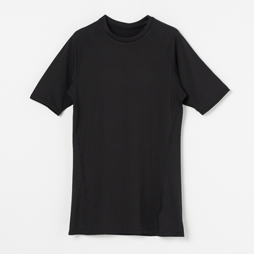Crew Neck S/S T-Shirt (Rib) クルーネック半袖(衿リブ)