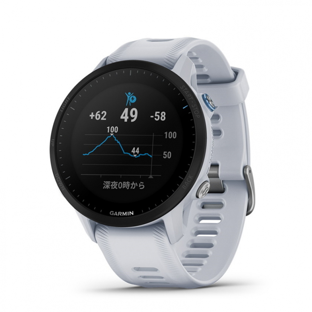 �K�[�~�� Forerunner 955 White 01002638 E1 �^�b�`�f�B�X�v���C GPS ���w�S���v �����j���O�E�H�b�` ���v GARMIN