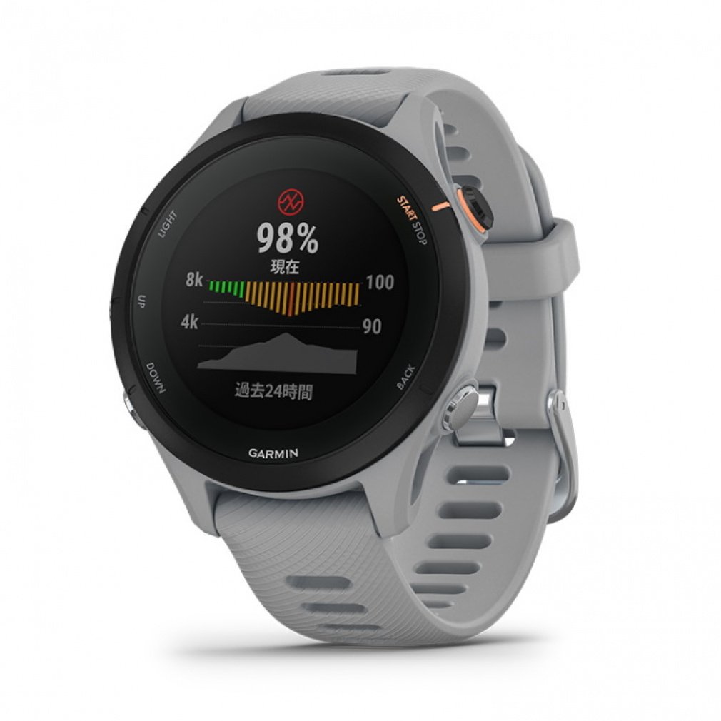 �K�[�~�� Forerunner 255S PowderGrey 0100264162 GPS ���w�S���v �����j���O�E�H�b�` ���v GARMIN 2303_ms