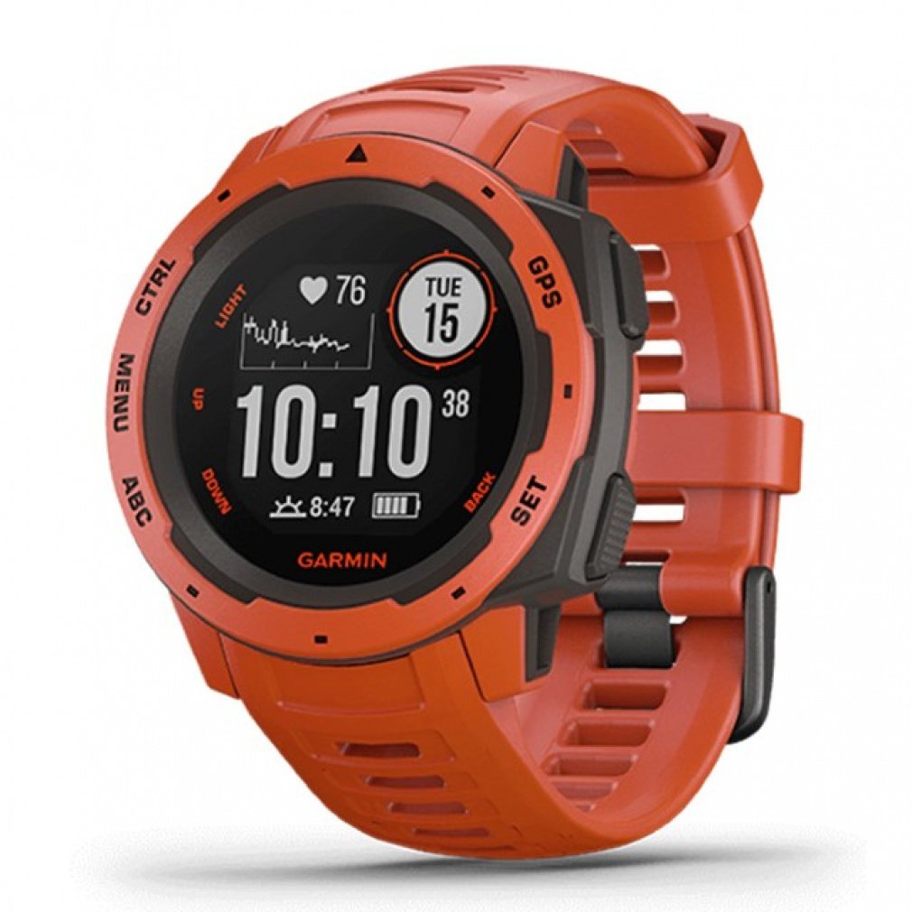 �K�[�~�� GARMIN �����j���O�E�H�b�` ���v Instinct Flame Red 0100206432 7155