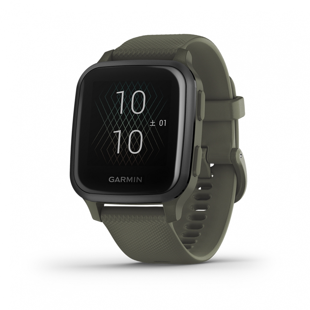 新品未使用❣️GARMIN VENU SQ❣️ ガーミン Venu Sq Music Moss/Slate 0100242673 スマートウォッチ GPS