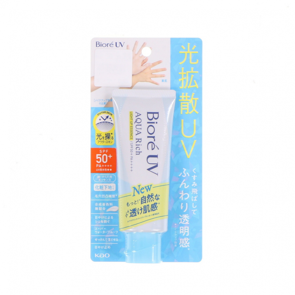 ビオレ UV アクアリッチ ライトアップエッセンス｜Alpen Online