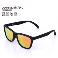 ファッショングラス サングラス アジアンフィット 偏光レンズ ミラーレンズ TR90 ウレタン塗装