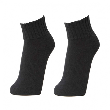 iHEAT ショート丈 パックソックス(ブラック×ブラック-25-27cm)