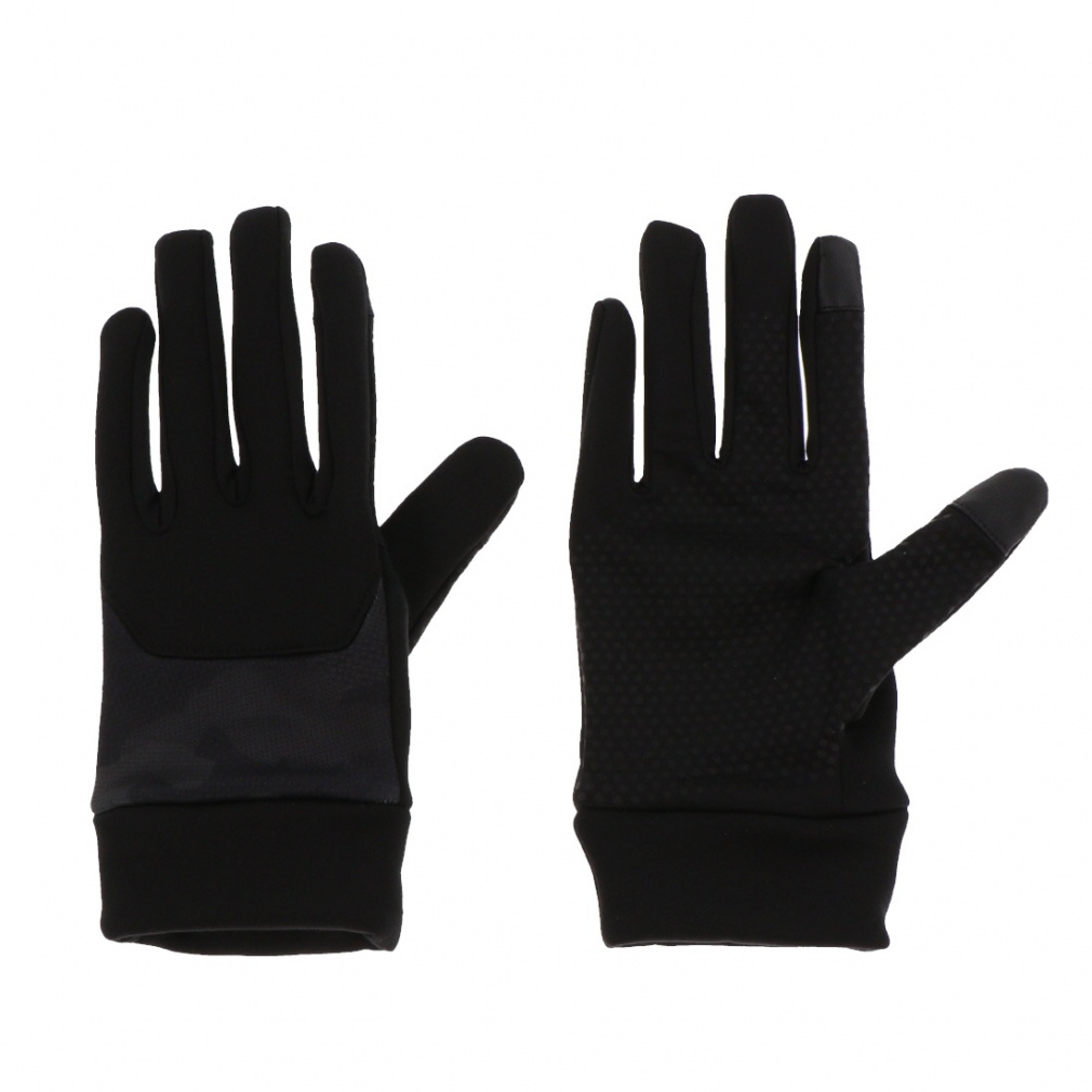 iHEAT ストレッチグローブ(ブラック×ブラック-S-M)