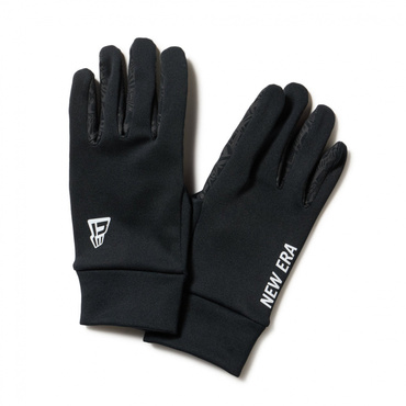 GLOVES E TOUCH BLK WHI 253