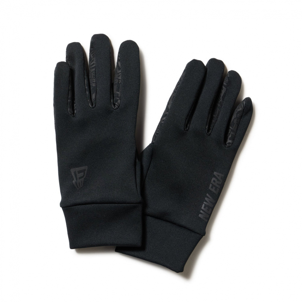 GLOVES E TOUCH BLK BLK 253(ブラック×ブラック-M)