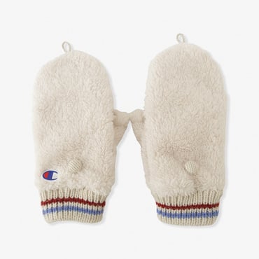 ボア指無しフードグローブ