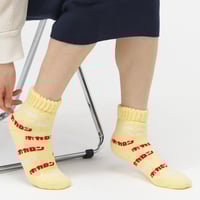 エモい 総ロゴパイルショート丈