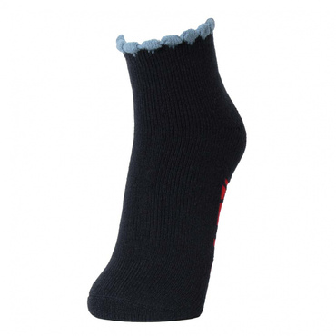 エモい裏起毛総パイルピコットショート丈