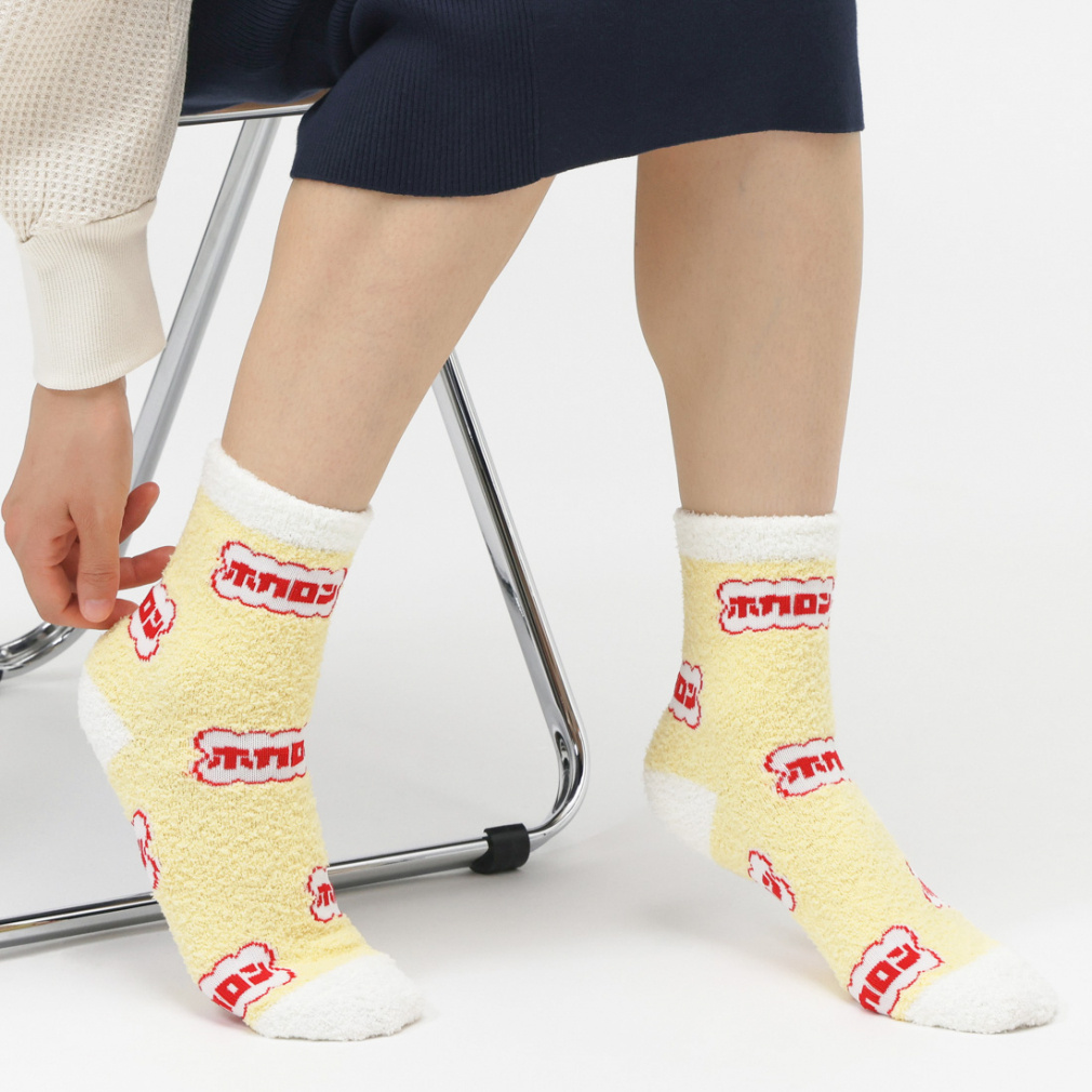 エモいマシュマロ 総柄クルー丈｜Alpen Online