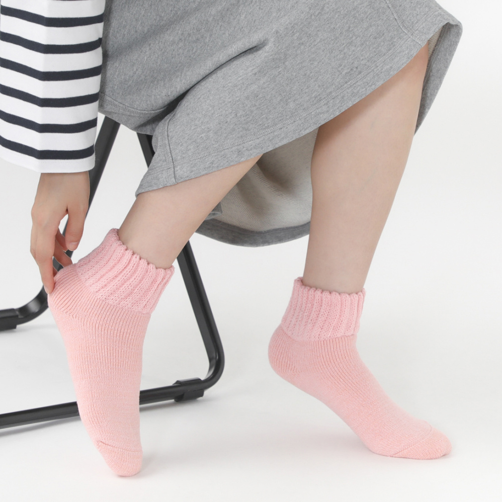 ホカロン シンカーのせ総パイル裏起毛 引き揃えショート丈 HKCLH33 14