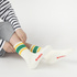 ホワイト×イエロー 25-27cm の画像