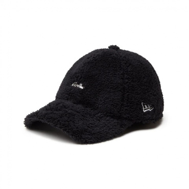 9TWENTY Mink Fleece ミンクフリース Metal Logo ブラック