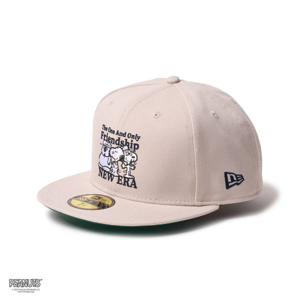 ニューエラ キャップ 59FIFTY PEANUTS ピーナッツ FRIENDSHIP ストーン
