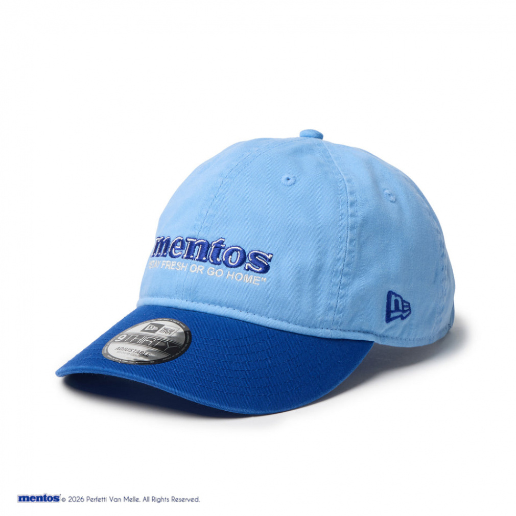 ニューエラ キャップ 9THIRTY mentos メントス 2-Tone スカイブルー