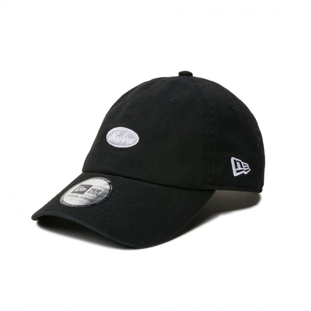 �j���[�G�� �L���b�v �J�W���A���N���V�b�N Oval Logo �u���b�N 14307366 BLK �X�q NEW ERA