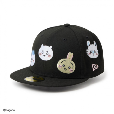 59FIFTY ちいかわ / キャラALL OVER ブラック