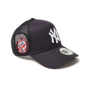 9FORTY A-Frame トラッカー MLB Side Patch ニューヨーク・ヤンキース ネイビー