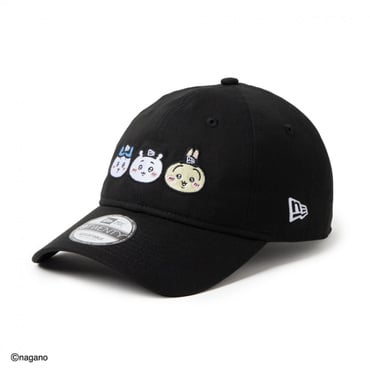 9TWENTY ちいかわ / ちいかわ・ハチワレ・うさぎ ブラック
