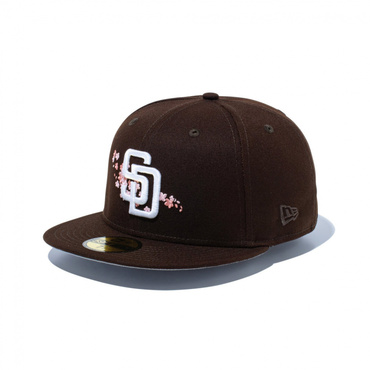 59FIFTY Dog Ear サンディエゴ・パドレス バーントウッド 59FIFTY Dog Ear ドッグイヤー サンディエゴ・パドレス バーント