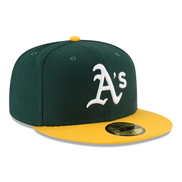 59FIFTY MLBオンフィールド オークランド・アスレチックス ホーム キャップ