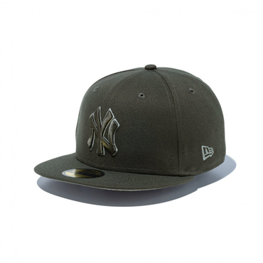 59FIFTY Storm ニューヨーク・ヤンキース ダークピューター シンセティックスウェードアンダーバイザー