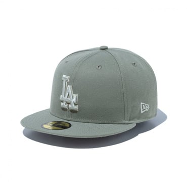 59FIFTY Storm ロサンゼルス・ドジャース ミスティーモーニング シンセティックスウェードアンダーバイザー