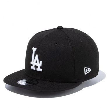 9FIFTY ロサンゼルス・ドジャース ブラック × ホワイト キャップ