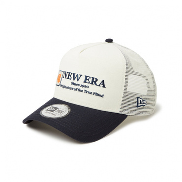 9FORTY A-Frame トラッカー Cap Logo クローム/ネイビー